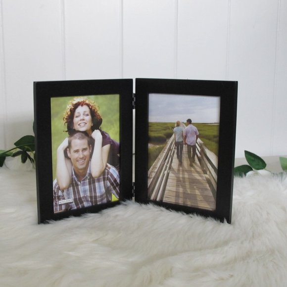 Classic Table Top Dual Folding 5x7 Picture Frame - Picture 11 of 11